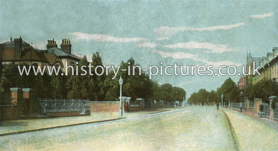 Romford Road, Forest Gate, London. c.1906.